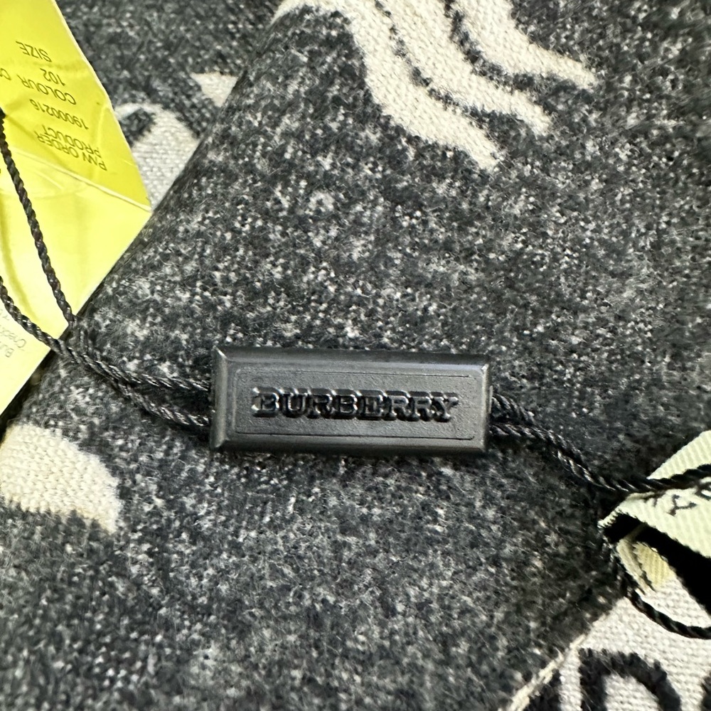 “Authentic” Burberry Beige and Black Scarf - Picture 8 of 8